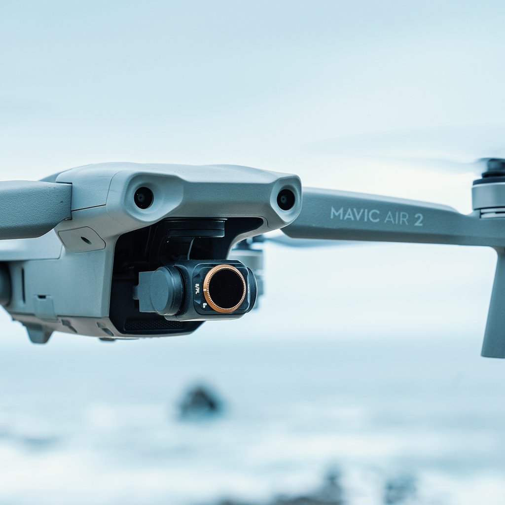 PolarPro Mavic Air 2 シネマシリーズ ND/PLフィルターセット Vivid (ND8/PL, ND16/PL, ND32/PL)