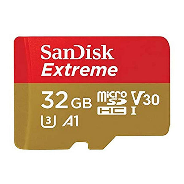 SanDisk Extreme microSD メモリカード - 32GB|SDSQXAF-032G-GN6MN