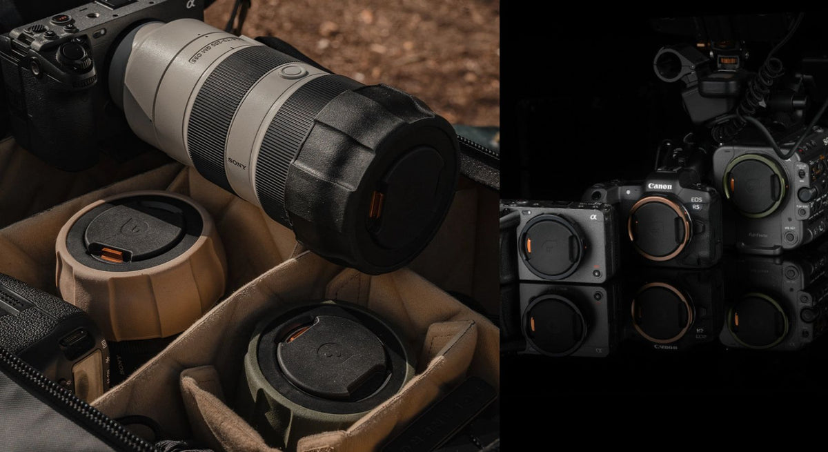 「Defender Pro レンズカバー & ボディーキャップ」が登場。AirTag/メモリーカード収納用の隠しストレージが搭載された新しい