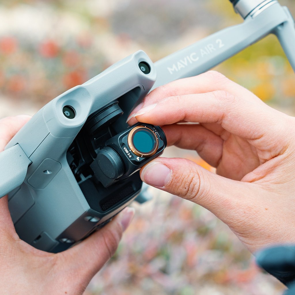 PolarPro Mavic Air 2 シネマシリーズ 可変NDフィルター【2-5 & 6-9 stop (ND4 - ND512) Combo】 [OUTLET]