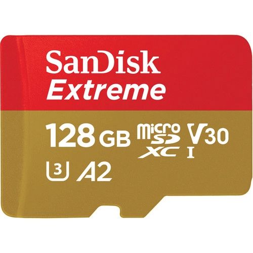 SanDisk Extreme microSD メモリカード - 128GB｜SDSQXAA-128G-GN6MN