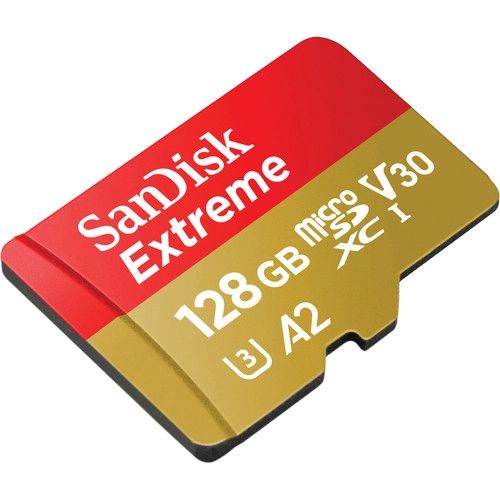 SanDisk Extreme microSD メモリカード - 128GB｜SDSQXAA-128G-GN6MN