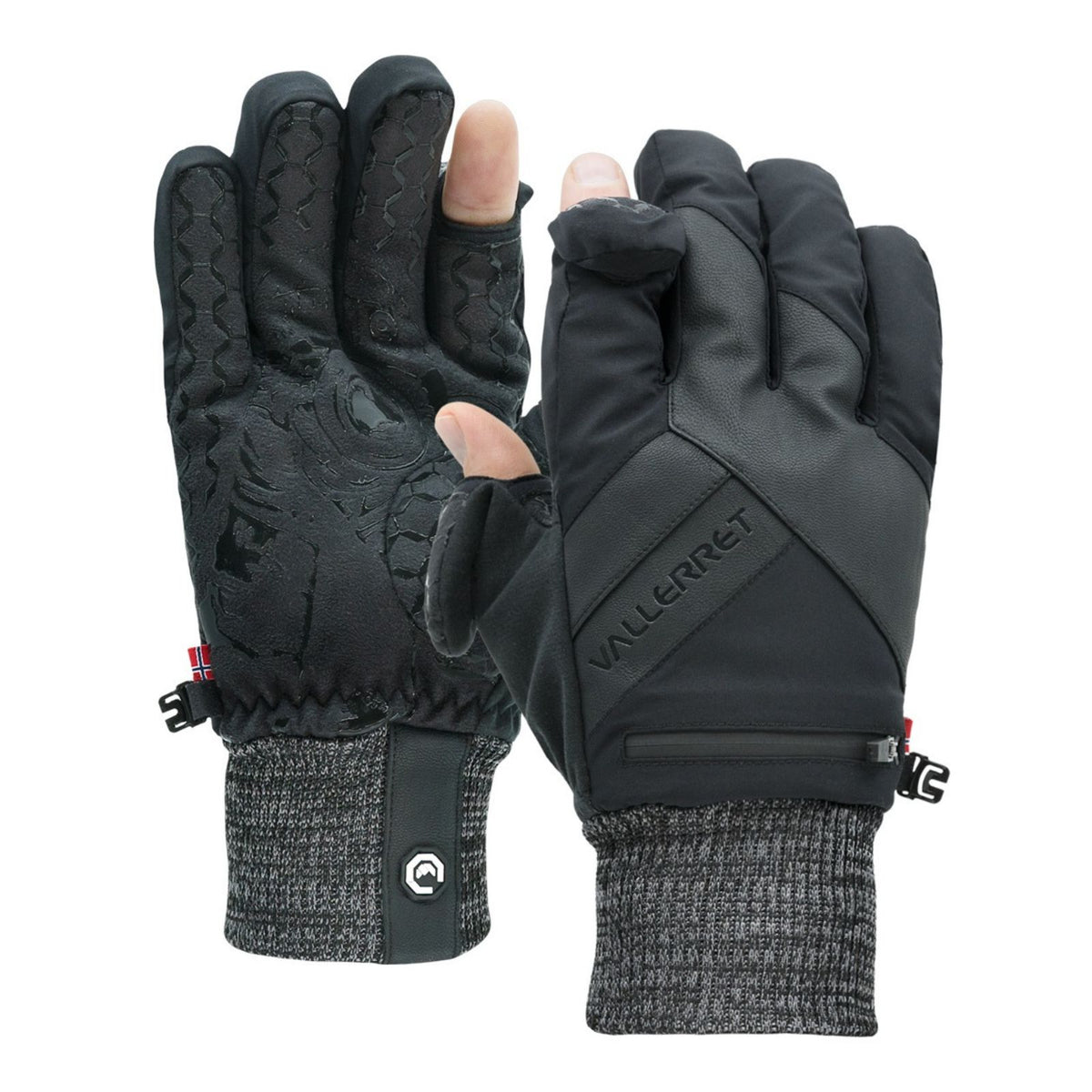 Vallerret Markhof Pro V4 フォトグラフィーグローブ - Black