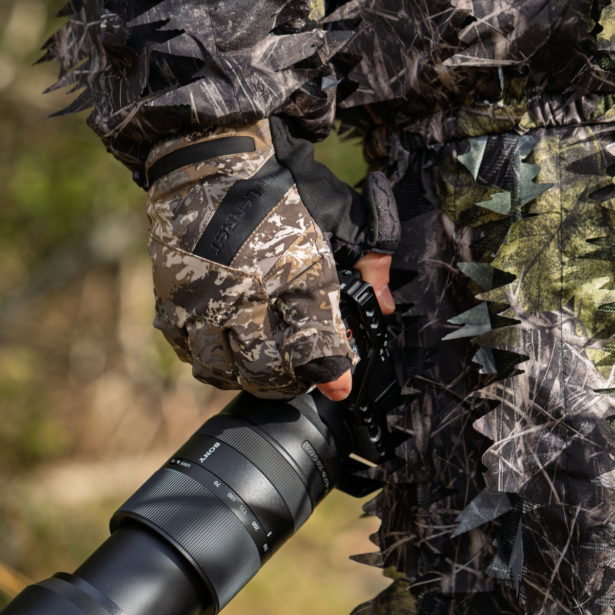 Vallerret Markhof Pro V4 フォトグラフィーグローブ - Camo