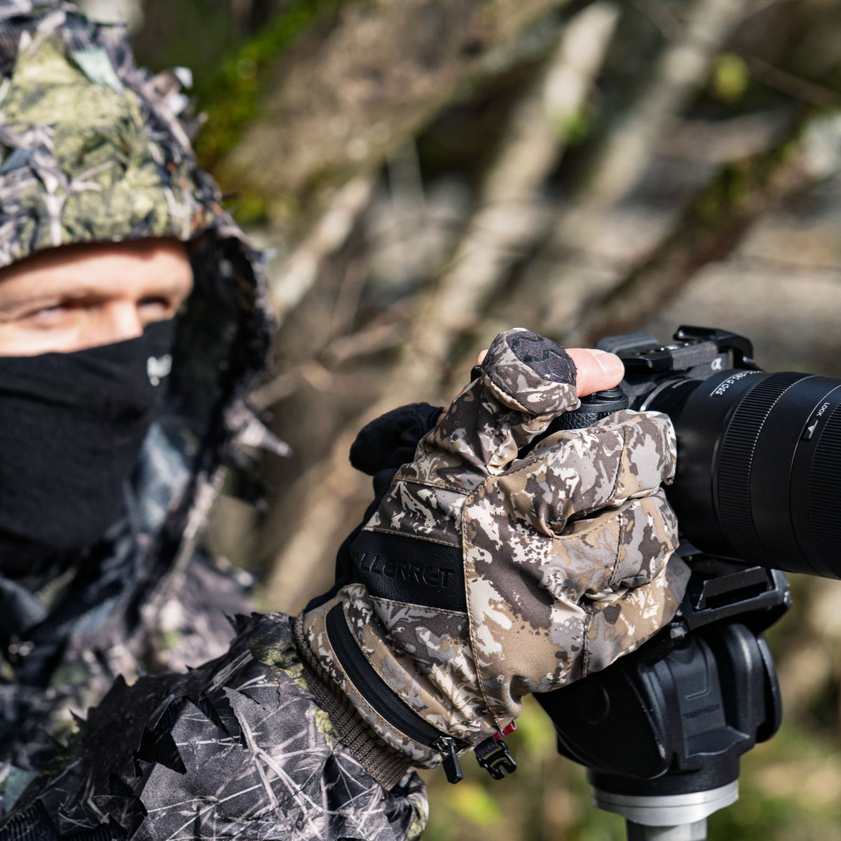 Vallerret Markhof Pro V4 フォトグラフィーグローブ - Camo