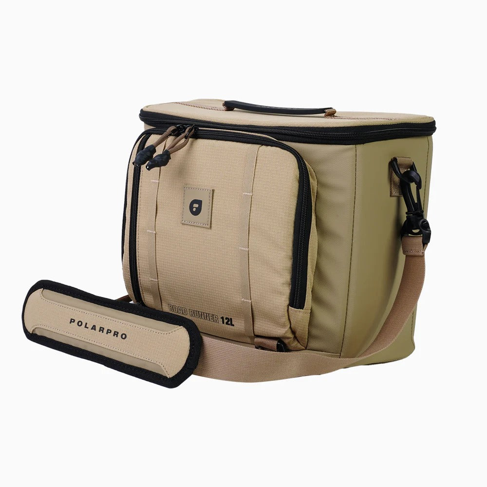 PolarPro RoadRunner 12L ショルダーバッグ - Desert