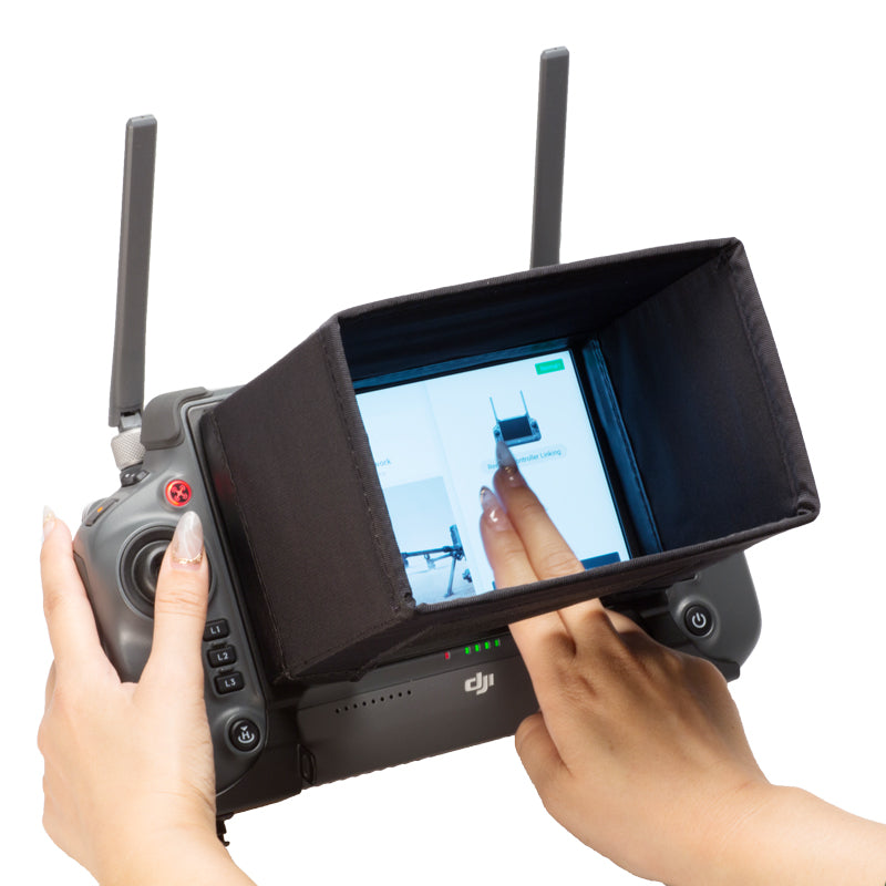 Hoodman DJI RC Plus 専用 モニターフード + スリングストラップ キット